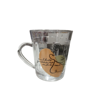 Caneca De Vidro Mãe Mulher Incrível