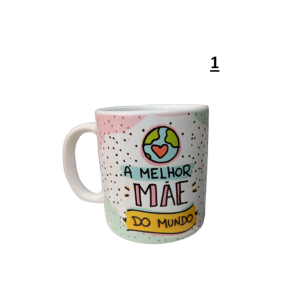 Caneca de Porcelana- Dia Das Mães