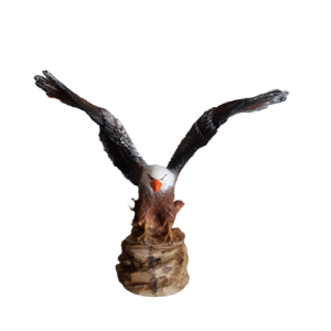 ÁGUIA ASA ABERTA DE RESINA