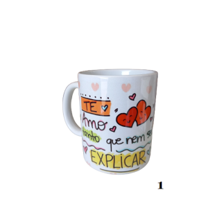 Canecas Diversas  De Porcelana - Dia Dos Namorados