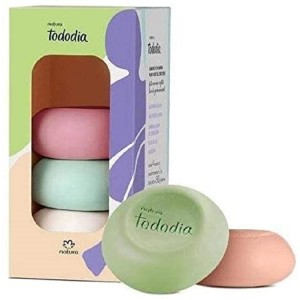 Sabonete em Barra Puro Vegetal Tododia Sortido - 5 un. de 90g cada