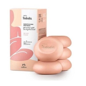 Sabonete em Barra Puro Vegetal Tododia Noz Pecã e Cacau