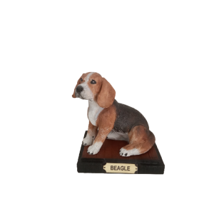 Cachorro Beagle Decorativo Na Base