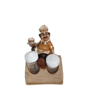 Porta Tempero Com Cozinheiro