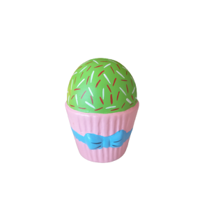 Cofre Cupcake Decorativo