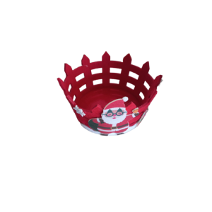 Cesto De Feltro Natalino