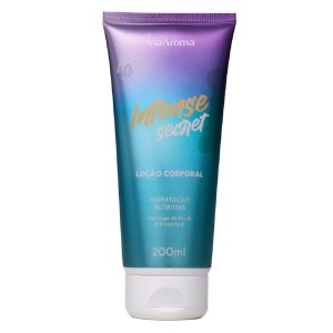 Loção Corporal Desodorante Intense Secret – 200ml Via Aroma