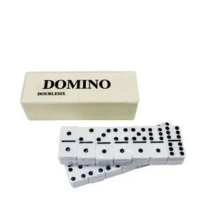 Jogo de Dominó no Estojo de Plástico