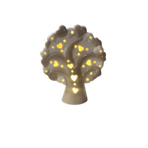 Luminária Árvore Com Corações