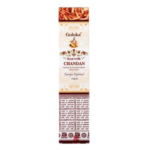 INCENSO VARETA GOLOKA AYURVEDIC CHANDAN