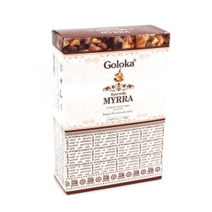 INCENSO CONE GOLOKA MIRRA