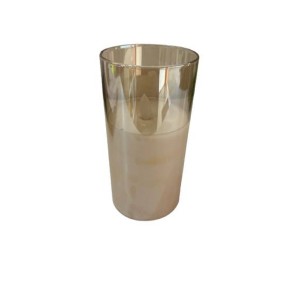 Vela Led Amber Grande