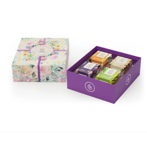 Kit Presente Vela Perfumada Chama De Ouro- 4 Unidades