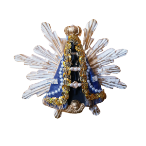 MINI NOSSA SENHORA ESPÍRITO SANTO DE GESSO