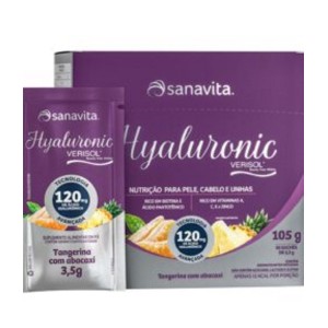 COLÁGENO HYALURONIC VERISOL TANGERINA COM ABACAXI 105G