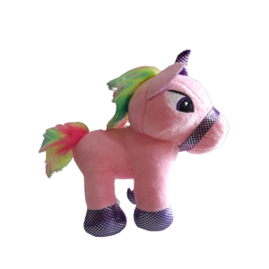 CHAVEIRO DE UNICORNIO PELUCIA ROSA