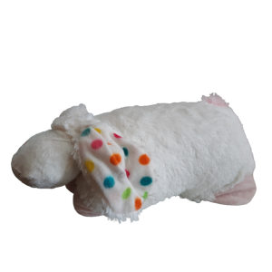 ALMOFADA DE COELHO PELUCIA BRANCO